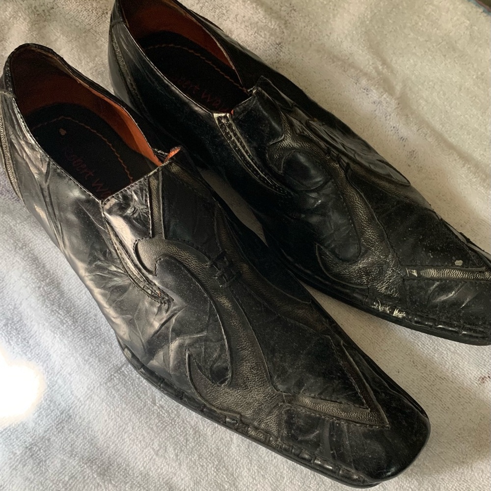 Robert Wayne Rustic “Crue” Square Toe Loafers